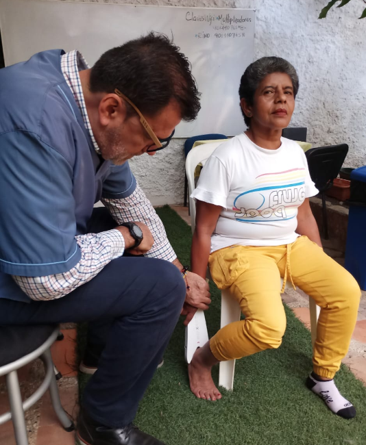 Análisis de bioimpedancia corporal en entorno clínico